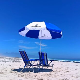 Bear with Me 2.0 m Poly Canvas Beach Umbrella
